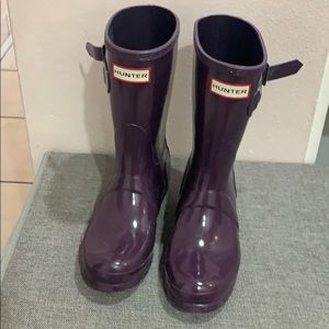 Hunter rain boots